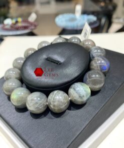 Vòng tay đá Xà Cừ tự nhiên dành cho nam size 10li - Ảnh 4