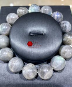 Alternative view of Vòng tay đá Xà Cừ tự nhiên dành cho nam size 10li