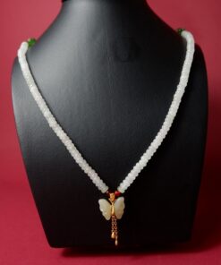 Chuỗi Ngọc Cẩm Thạch tự nhiên mix charm Ngọc Bích cực sang - Ảnh 3