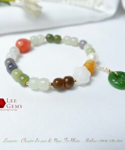 Ngọc Hoà Điền charm đồng tiền Ngọc Bích - Ảnh 3