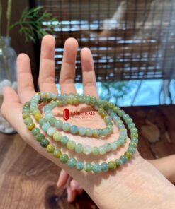 Chuỗi Jade Hoàng Trà Type A - 108 hạt - Ảnh 3