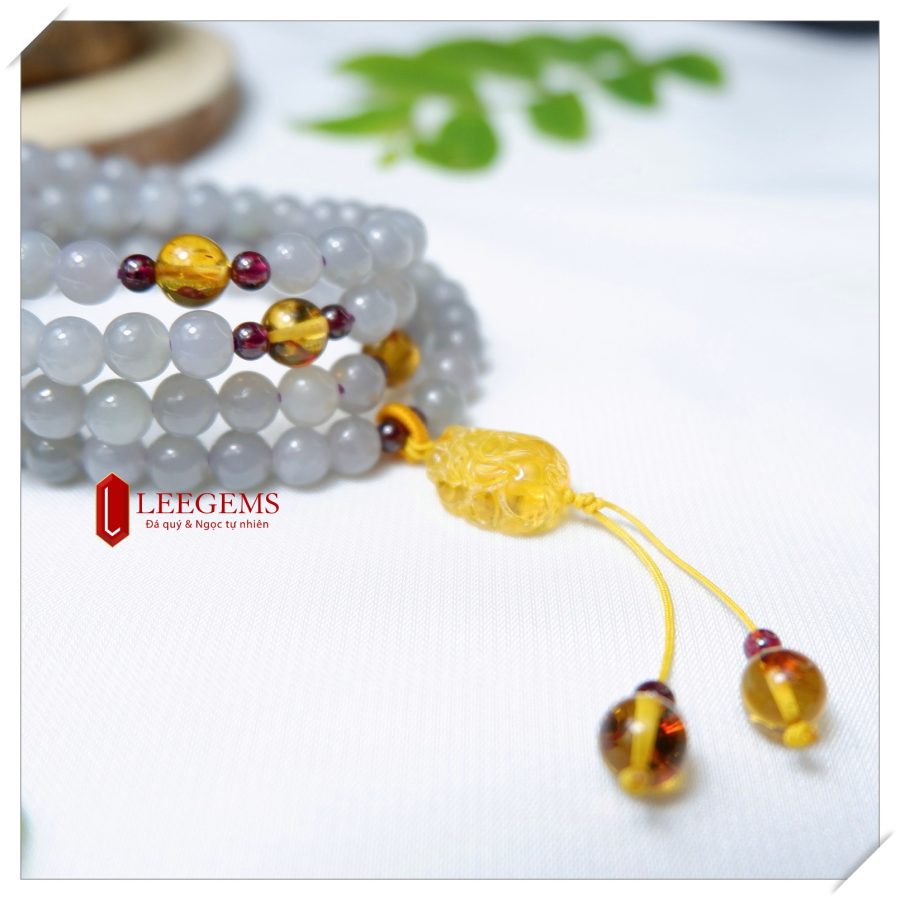 Chuỗi Ngọc Hoà Điền Tím Khói