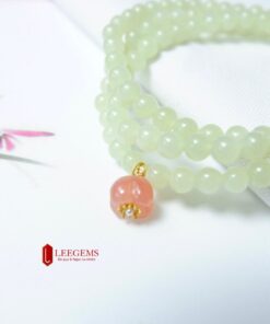 Chuỗi vòng Ngọc Hoà Điền VIP 108 hạt - Ảnh 4