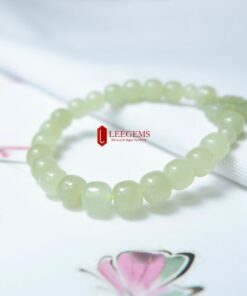 Vòng Ngọc Hoà Điền Charm Sen VIP