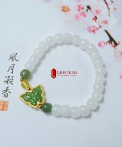 Vòng Tay Bạch Ngọc Mix Charm