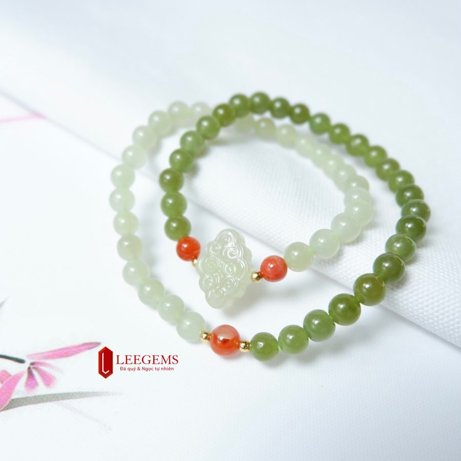 Vòng Ngọc Hoà Điền 02 Màu - Ảnh 3