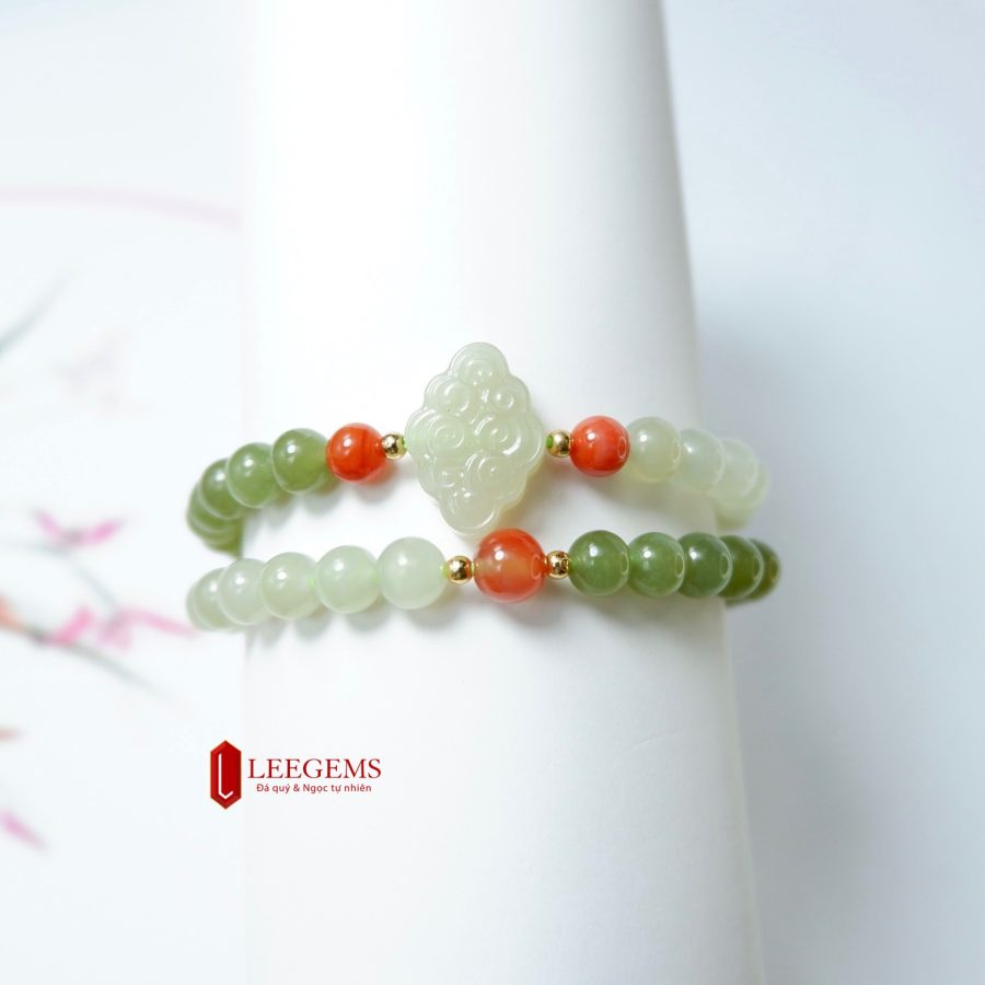 Vòng Ngọc Hoà Điền 02 Màu - Ảnh 2