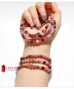 Chuỗi đá Tourmaline Cầu Vồng dành cho nữ tất cả các mệnh - Ảnh 3