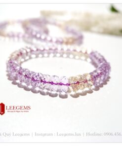 Vòng tay đá Citrine tím vàng cực xinh size 09 li dành cho nữ tất cả các mệnh - Ảnh 9