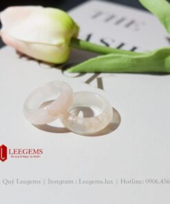 Nhẫn đá Argate hoa anh đào dành cho nữ tất cả các mệnh