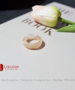 Nhẫn đá Argate hoa anh đào dành cho nữ tất cả các mệnh - Ảnh 5