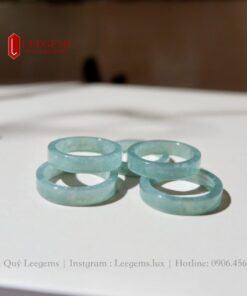 Nhẫn ngọc lam size ngón tay 16-17-18 dành cho nữ tất cả các mệnh - Ảnh 5