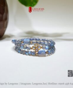 <Hàng VIP> Chuỗi xà cừ siêu đẹp mix charm đá xà cừ size 05li dành cho nữ tất cả các mệnh