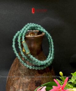 Chuỗi Ngọc Phỉ Thúy Lam – Chất Băng – Type A | Sang trọng & Đẳng cấp từ Leegems