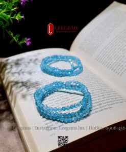 Alternative view of Chuỗi Đá Apatite Cắt Giác Cực Xinh – Thanh Lịch Cho Nữ Mệnh Thủy | Leegems