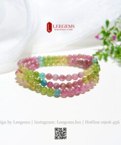 VIP Vòng Tourmaline Candy Vip – Trong Suốt, Tươi Trẻ & May Mắn
