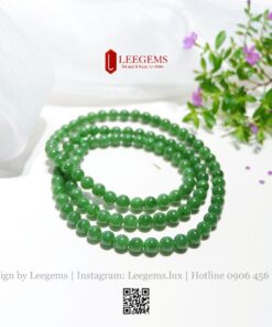 Chuỗi Ngọc Bích Tự Nhiên VIP – May Mắn, Bình An & Trường Thọ I Leegems - Ảnh 5
