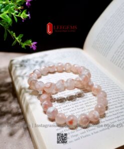 [May Mắn Tình Duyên] Vòng Hoa Đào – Nữ Trang Phong Thủy Cho Nữ | Leegems
