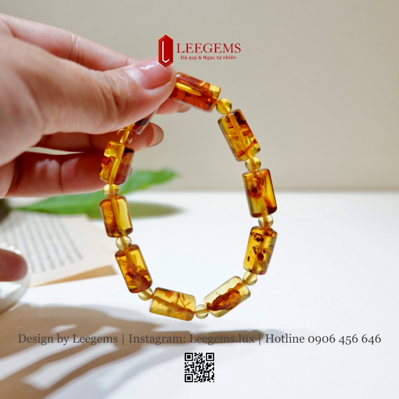 Vòng Lu Hổ Phách Cánh Hoa – Tinh Tế & Tràn Đầy Năng Lượng - Ảnh 7