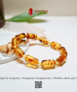 Vòng Lu Hổ Phách Cánh Hoa – Tinh Tế & Tràn Đầy Năng Lượng - Ảnh 6
