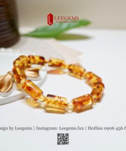 Vòng Lu Hổ Phách Cánh Hoa – Tinh Tế & Tràn Đầy Năng Lượng - Ảnh 2
