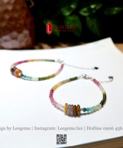 Vòng Tourmaline Nhí 3li Mix Ngũ Điếu – Năng Lượng Bảo Hộ & Sắc Màu May Mắn - Ảnh 11
