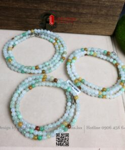 Chuỗi Ngọc Phỉ Thúy Đa Bảo 5li – Sắc Màu Của Tài Lộc, Hạnh Phúc & Bình An I Leegems - Ảnh 5