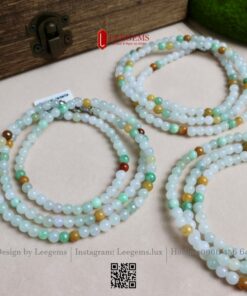 Chuỗi Ngọc Phỉ Thúy Đa Bảo 5li – Sắc Màu Của Tài Lộc, Hạnh Phúc & Bình An I Leegems - Ảnh 3