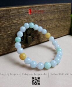 Vòng Tay Ngọc Phỉ Thúy Đa Bảo Tuýp A 8li – Biểu Tượng Của Tài Lộc, Bình An & Trường Thọ I Leegems - Ảnh 10