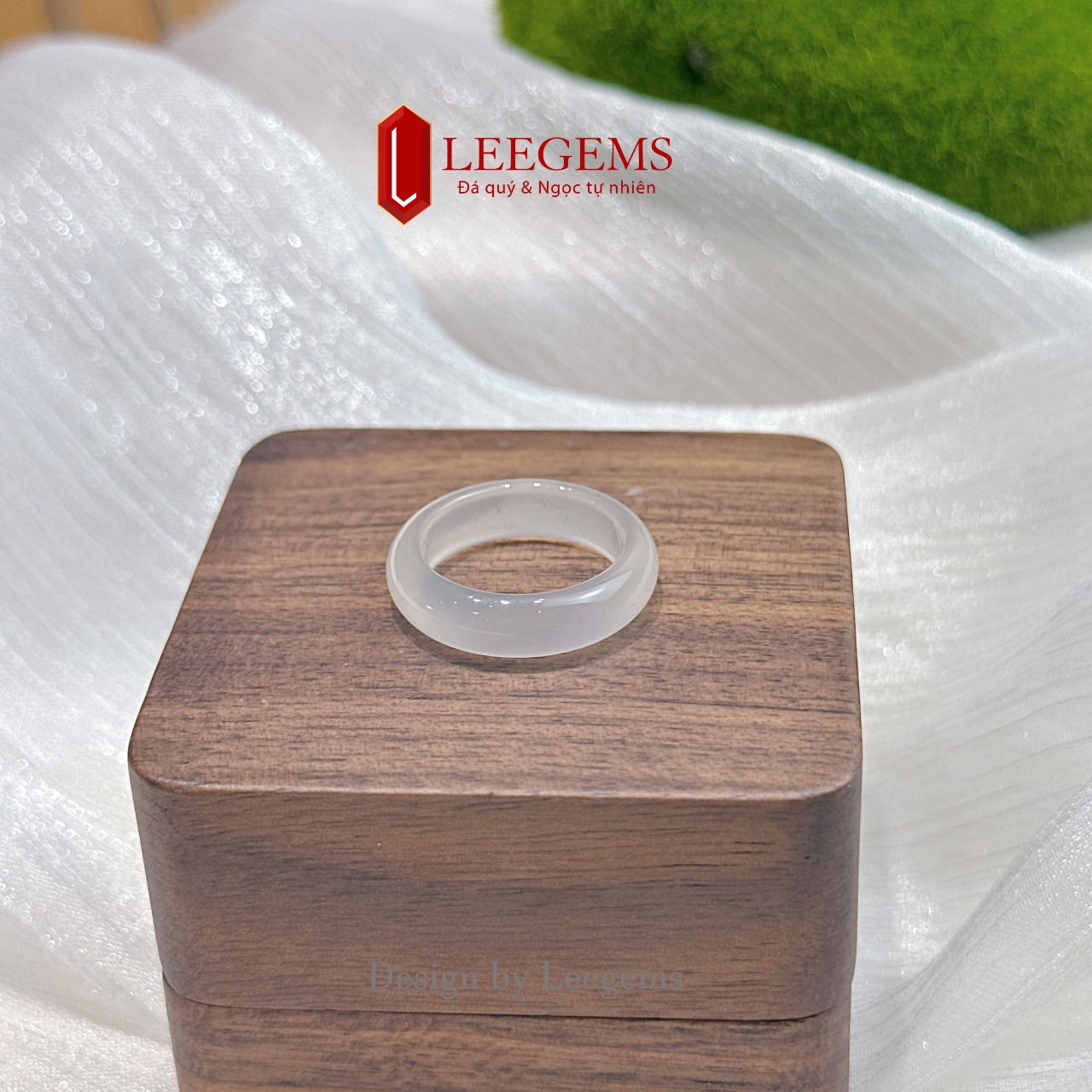 Nhẫn Bạch Nguyệt Quang – Tinh khiết, thanh lịch & hợp mệnh Thủy – Kim I Leegems - Ảnh 2