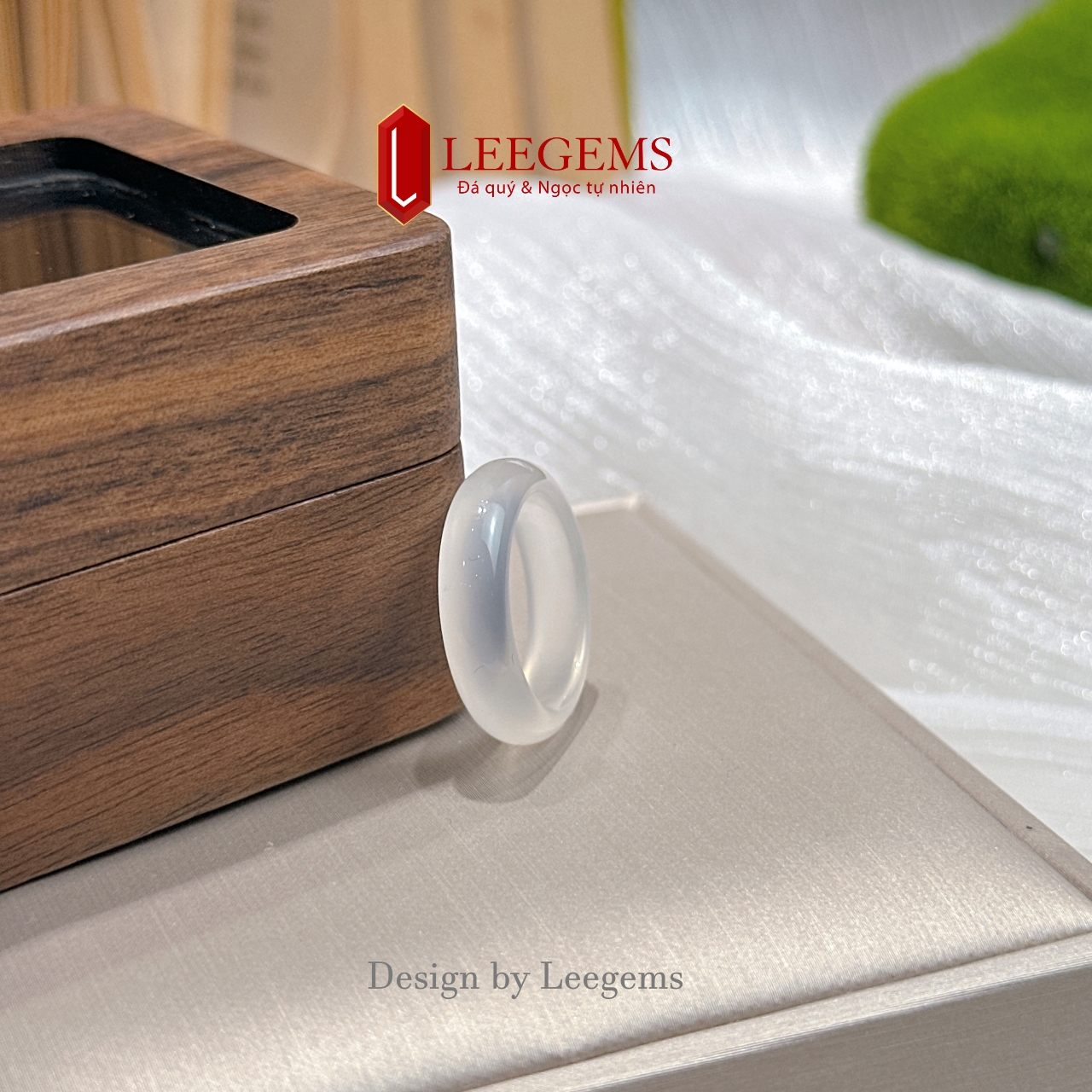 Nhẫn Bạch Nguyệt Quang – Tinh khiết, thanh lịch & hợp mệnh Thủy – Kim I Leegems - Ảnh 3