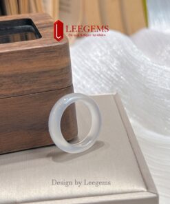 Nhẫn Bạch Nguyệt Quang – Tinh khiết, thanh lịch & hợp mệnh Thủy – Kim I Leegems - Ảnh 5